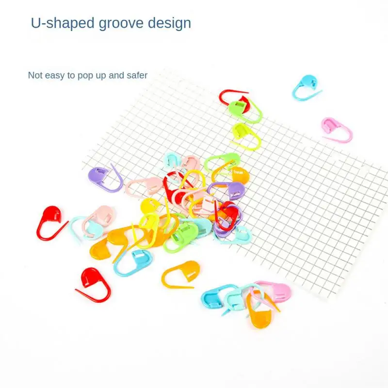 Épingles de sûreté colorées pour la couture de vêtements, marqueur de tricot et projet de bricolage