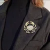 Broche crabe en strass personnalisée, Animal créatif, pour costume pour femme, manteau, vacances, Banquet, vêtements, accessoires, cadeaux Broche crabe en strass personnalisée, Animal créatif, pour costume pour femme, manteau, vacances, Banquet, vêtements, accessoires, cadeaux