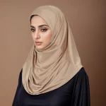 Foulard Hijab NikMusulman pour Femme, en Coton Doux, Chanvre, Turban, Couverture du Cou, Base Instantanée, Chapeau, Sous-Casquette, Écharpe de Sauna