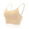 soutien gorge de sport respirant pour femmes, antichoc, rembourré, haut de yoga, grande taille, athlétique, course à pied, fitness, entraînement, haut de sport топ