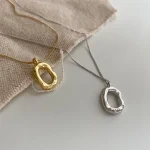 Cadeaux de mode minimaliste femmes charme pendentif Chocker collier femmes bijoux clavicule chaîne