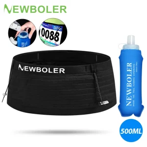 NEWBOLER élastique sport taille sac Pack course numéro ceinture Triathlon Marathon course cyclisme alpinisme téléphone taille sac