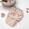 bavoirs imperméables de couleur unie pour bébé, ailes d'ange, complément alimentaire pour enfants, anti salissure et poche de salive, tablier d'alimentation, articles pour bébé