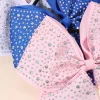 grand nœud en strass pour filles, ruban à paillettes douces, bandes en caoutchouc avec nœud papillon, bandes élastiques de fête quotidienne, accessoires pour femmes