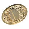 accessoires pour jeans avec boucle de ceinture scorpion animal à motif floral en alliage d'or
