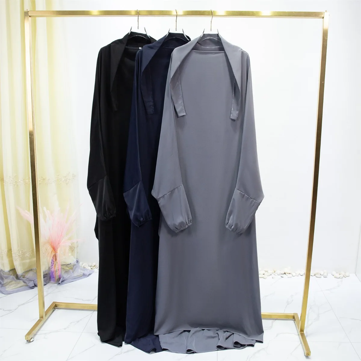 abaya – robe traditionnelle arabe à manches chauve souris pour femmes, ample, maxi, musulmane, jilbabs