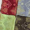 luxueux coton africain broderie hijab meilleur doux chaud cher dubaï écharpe islamique pour les femmes grandes écharpes et châles colorés