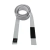 bjj blanc adulte ceintures largeur 4.5 cm système jiu jitsu brésilien niveaux dur haute qualité ceinture tressée ceinture nom brodé personnalisé