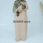Hijine-Abaya-Robe longue musulmane pour femmes, robe musulmane pour le Ramadan, style baggy adt, imprimé marbré, vêtements islamiques élégants de Dubaï et de Turquie