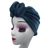 bonnet turban en tissu pailleté pour femme