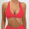 soutien gorge de sport push up haut de sport femme vêtements de sport pour femmes rembourrage haut de yoga vêtements d'entraînement jaune rose rouge blanc bleu marine noir
