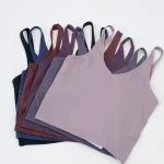 Soutien-gorge de yoga de sport avec dos en U froncé, cyclisme sportif de haute qualité, fitness course, soutien-gorge respirant à séchage rapide pour femmes