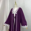 robe abaya de luxe pour femmes musulmanes, dubaï, ramadan eid nida, arabie saoudite, vêtements jalabiya, robe longue modeste islamique, 2025