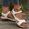 sandales pour femmes 2025 sandales d'été femmes talons sandales chaussures compensées décontractées chaussures d'été femme chaussures à talons souples