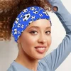 bandeaux à nouer pour femmes, sport, football, imprimé, athlétique, bandeau élastique pour la sueur, yoga, entraînement