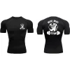 Chemises de Compression athlétiques pour hommes, protection contre les éruptions cutanées, entraînement, Fitness, couche de Base, sous-vêtements, t-shirts à séchage rapide