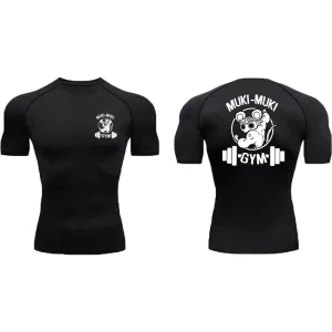 Chemises de Compression athlétiques pour hommes, protection contre les éruptions cutanées, entraînement, Fitness, couche de Base, sous-vêtements, t-shirts à séchage rapide