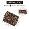 bandeaux de yoga pour femmes, larges, épais, extensibles, style boho, turban africain noué, bandeaux léopard