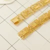 caftan – ceinture de mariée pour femmes, couleur or, chaîne de ventre, bijoux, robe arabe, cadeau de mariée, longueur réglable