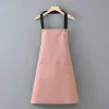 tablier polyvalent à double sangle pour les travaux de cuisine caractéristiques personnalisables couverture imperméable à l'huile durable pratique pour un usage quotidien