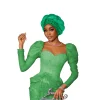 casquette turban tressée à paillettes de luxe pour femmes, bandeau de dame africaine, chapeau de fête de mariage nigérian, couvre chef auto gele