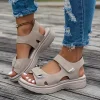 2025 nouvelles sandales d&rsquo;été voyage femmes chaussures nouvelle sandale semelle Durable sandale dames en plein air plage pantoufles plate-forme sandales