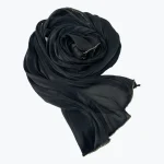 Perles élégantes Turban islamique Long Bandana Style ethnique écharpe vague chaîne décor mince Hijab écharpe quotidien