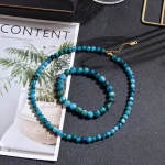 Ensembles de bijoux minimalistes pour femmes, tour de cou court ATen te, collier avec fermoir ster corrigé, bracelet perlé, petit, délicat
