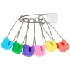 Épingles de sûreté 4/5.4cm, tête en plastique, broche de verrouillage de sécurité, aiguille pour tissu, couches pour bébé, accessoires de couture, marqueurs, 10/20 pièces