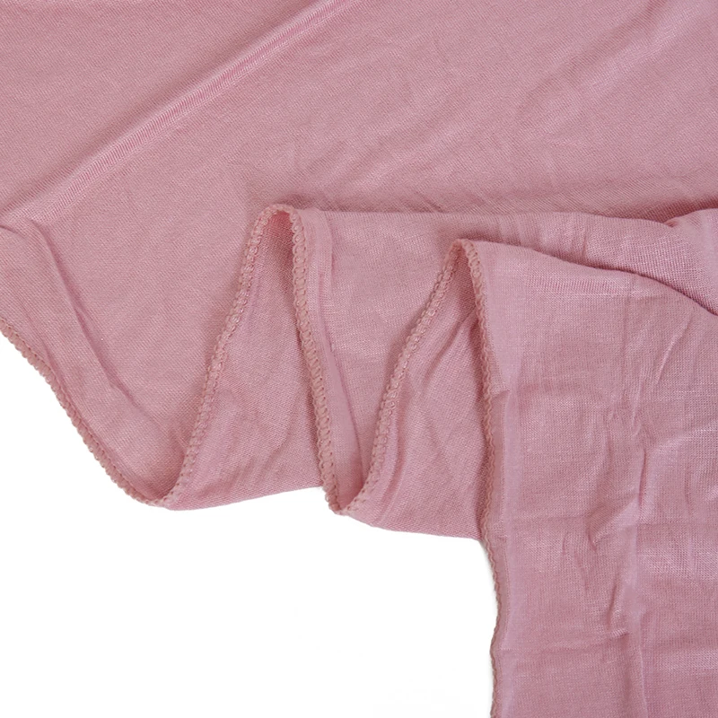 hijab en jersey uni pour femme, écharpe musulmane, châle long, jersey solide, turban, bonnes coutures, hijab premium, 43 couleurs