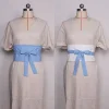 ceinture kimono de style japonais pour femmes, corset de robe, robe hanfu traditionnelle chinoise rétro, niche ary, haori obi entremirobe