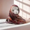 aquarelle imprimé fleuri modal respirant léger doux coton rayonne viscose tissé modal musulman femmes châle hijab écharpe