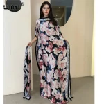 WINYI robe traditionnelle africaine musulmane pour femme abaya dubaï caftan de luxe robe de soirée élégante robe Maxi longueur couvertures de plage