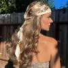 foulard carré en satin de soie imprimé de luxe pour femmes, châle hijab, ruban pour cheveux, bandeau enveloppant, bandana, nouvelle collection 2023