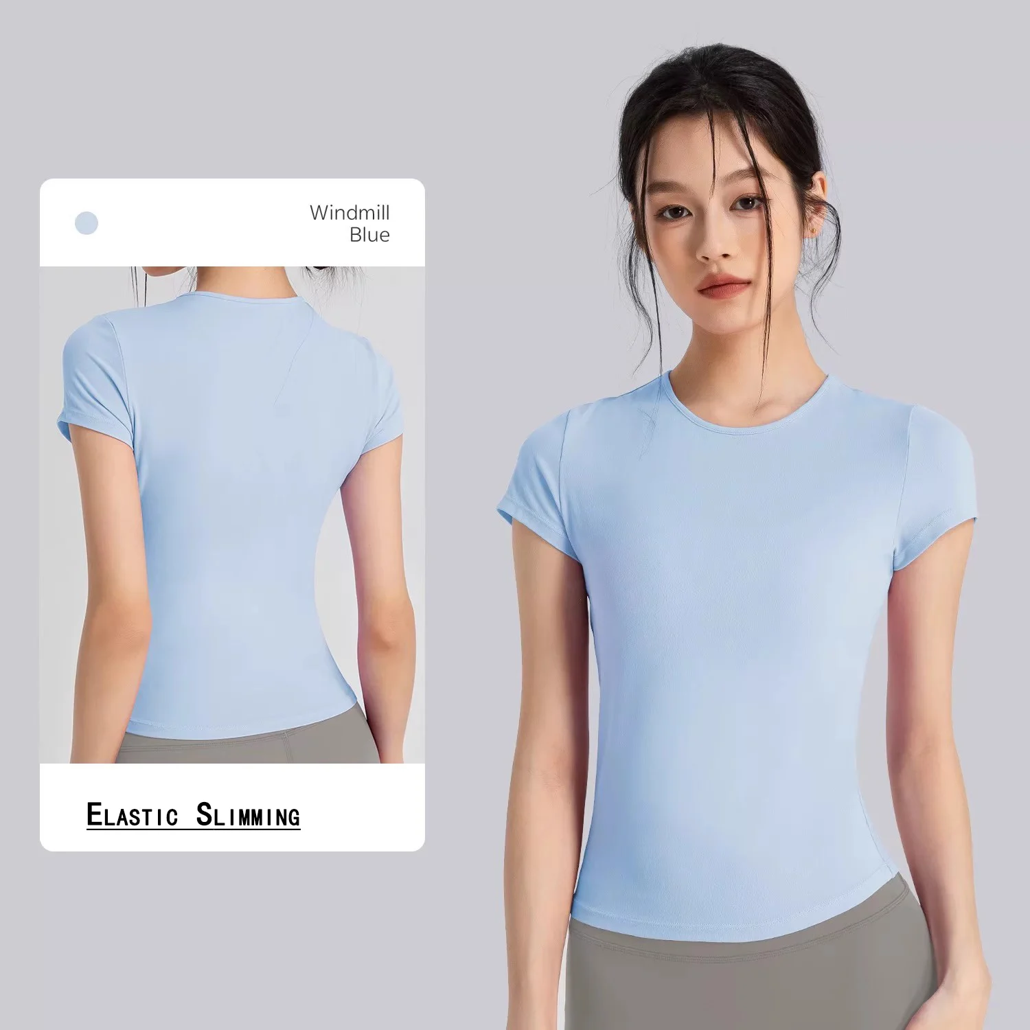 Chemise de sport de plein air pour femmes, vêtements de Yoga, T-Shirt de Fitness, de course à séchage rapide, haut d’entraînement, vêtements de sport féminins, vêtements d’exercice Chemise de sport de plein air pour femmes, vêtements de Yoga, T-Shirt de Fitness, de course à séchage rapide, haut d’entraînement, vêtements de sport féminins, vêtements d’exercice