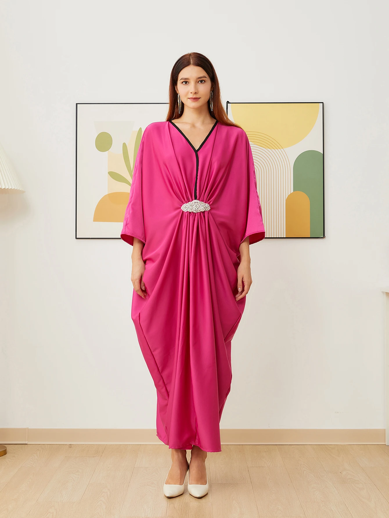 devchata robe musulmane longue et élégante pour femmes, abaya arabe de dubaï, tenue de fête, pour ramadan, vêtements islamiques