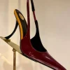 sandales à talons hauts pour femmes, nouvelles sandales d'été à talons hauts, défilé de mode à la mode, pointues pour fête de mariage 34 43, grandes sandales pour femmes