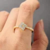 bagues délicates pour femmes, tendance, jolie bague en cristal zircon coréen, promesse, accessoires de doigt, bijoux cadeau pour filles, r723