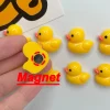 les adorables aimants de canard jaune originaux sont ici! forte magnétisme et haute apparence, peut être collé sur le réfrigérateur/tableau blanc