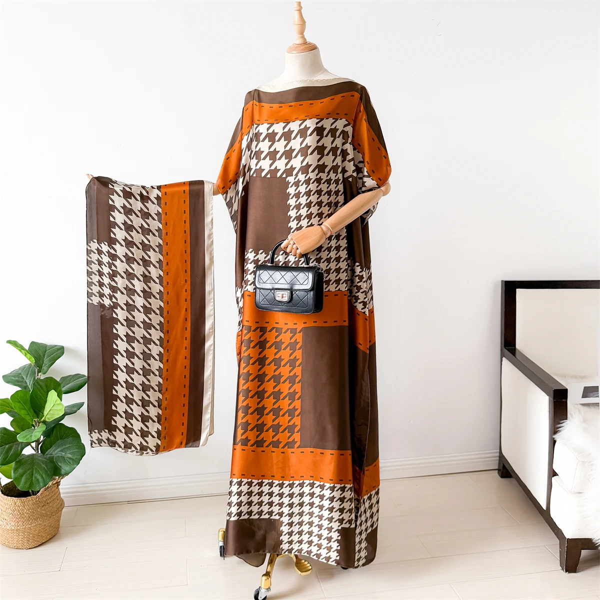 Nouvelle mode Robe d’été avec grande écharpe dubaï turquie caftan musulman ample Abaya femmes africaines décontracté Maxi paon châle Robe Nouvelle mode Robe d’été avec grande écharpe dubaï turquie caftan musulman ample Abaya femmes africaines décontracté Maxi paon châle Robe