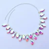 collier avec pendentif en strass ab brcorporelle, Élégant, exquis, luxe, ix, mariée, mariage, grands bijoux, accessoires