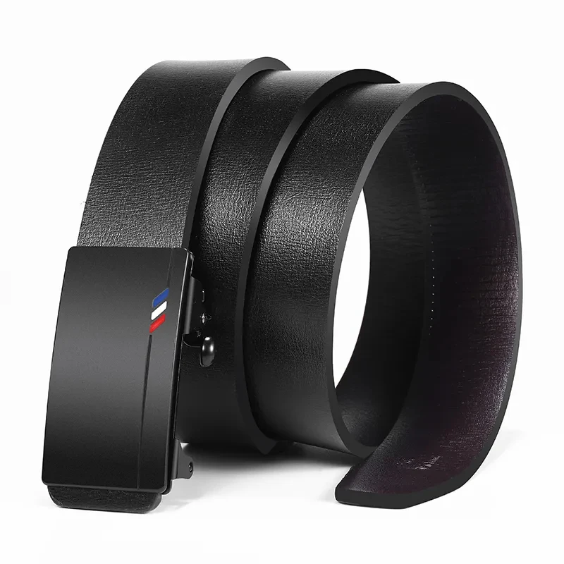 nouveau produit ceinture hommes de haute qualité sans dents boucle automatique décontracté hommes ceinture hommes d'affaires mode ceinture