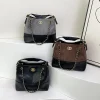 sacs fourre tout élégants en cuir véritable pour femmes, sac à bandoulière classique de célèbre styliste, sac à main de luxe populaire
