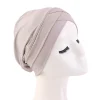 nouveau femmes croix musulman hijab chapeau intérieur islamique sous écharpe arabe wrap chimio bandana musulman écharpe hijab bonnet casquette indien chapeau