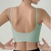 fashion sports bra women ushaped design with back hollow makes sports comfortable and charming seamless vest