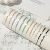 ensemble de bracelets en corde tressée perlée pour femmes, 12 pièces/ensemble, bracelets réglables faits à la main, bijoux à la mode