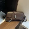 sac messager chic en cuir pour dames, sac à main en option d'épaule pour femmes par marque de luxe populaire