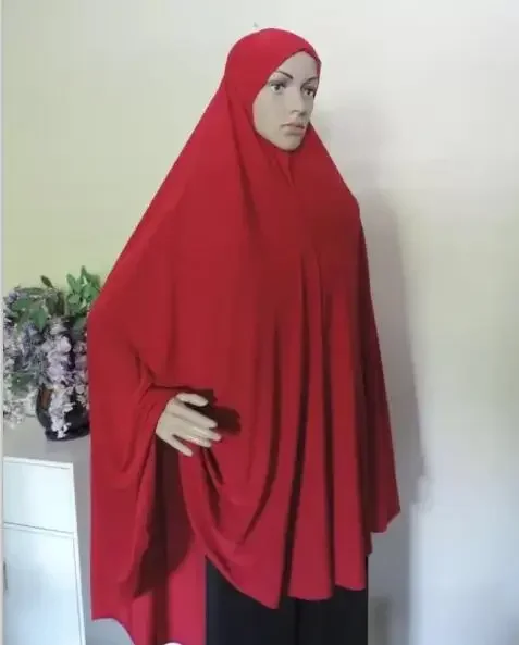 Hijab Musulman de 120x110cm pour Femme, Turban Islamique Arabe Instantané, Surdimensionné, Solide, Longue Écharpe de Sauna, une Pièce Hijab Musulman de 120x110cm pour Femme, Turban Islamique Arabe Instantané, Surdimensionné, Solide, Longue Écharpe de Sauna, une Pièce