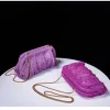 pochette de soirée en biscuits brillant pour femme, sacs à main pliés, sacs à main à pince en cristal, créateur de luxe, fête de mariage, qualité, nouveau, 2023