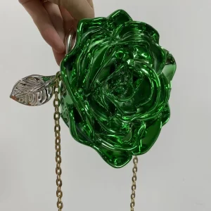 Sacs à main de soirée à fleurs pour femmes, pochette, vente en gros, chaîne de luxe, petits sacs à main de dîner, pochette de mode pour filles